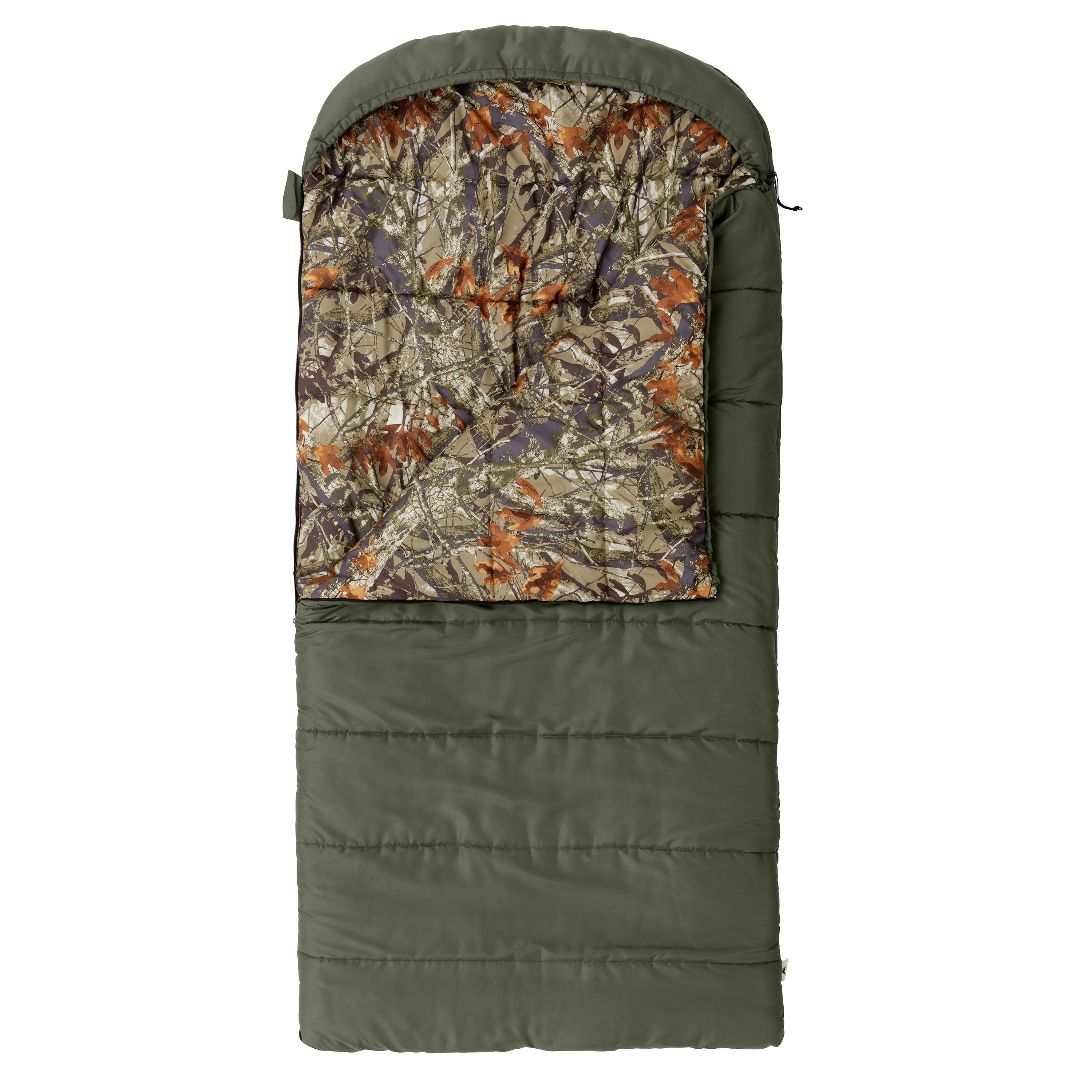 Ozark Trail North Fork 30F Flannel Hooded Sleeping Bag