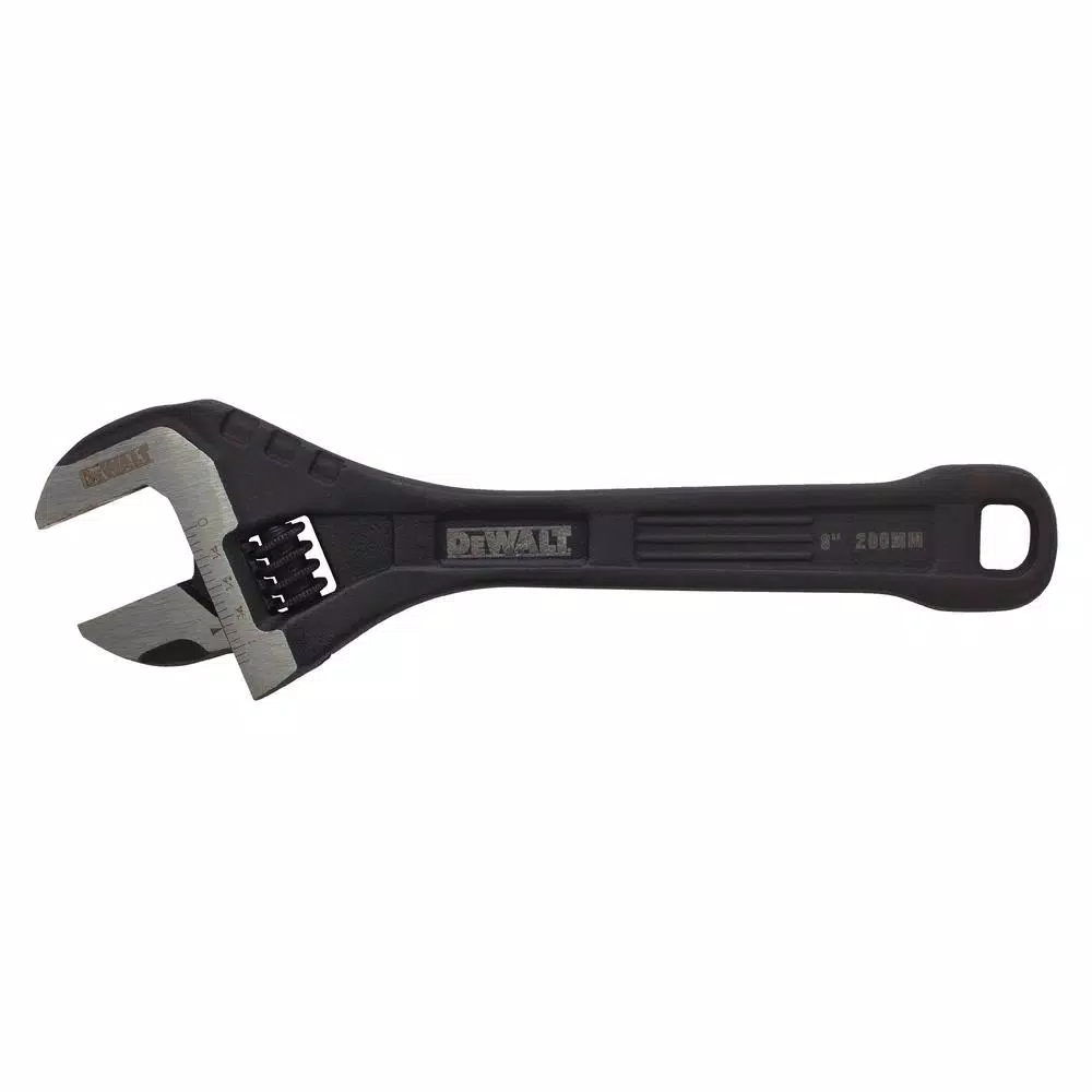 DEWALT 8 in. Steel Adjustable Wrench and#8211; XDC Depot