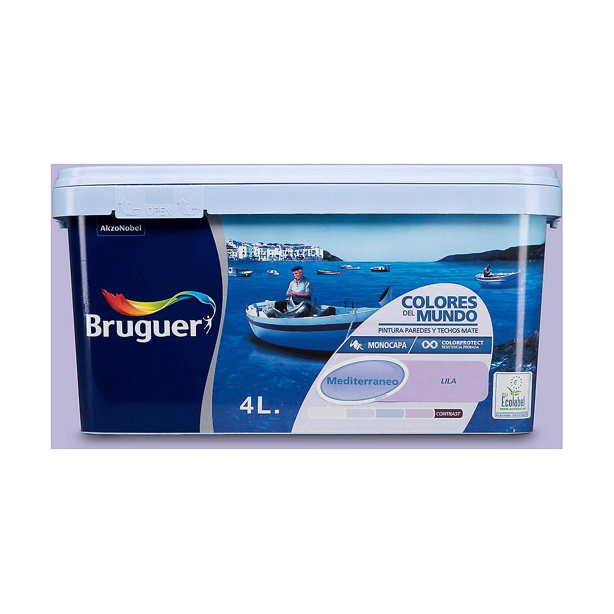 Paint Bruguer Mediterraneo Lilac 4 L