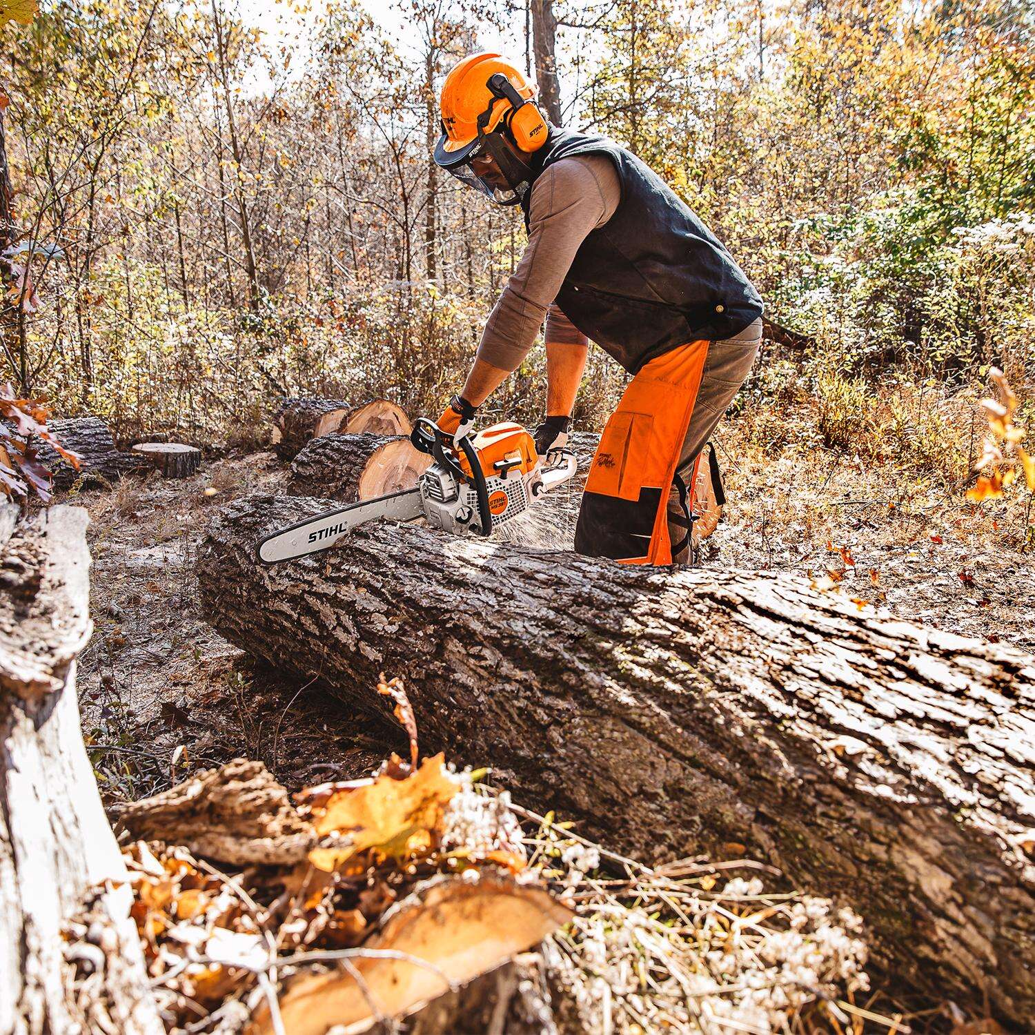 STIHL MS 391 25 in. 64.1 cc Gas Chainsaw