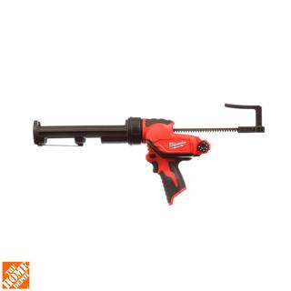 MW M12 12V Lithium-Ion Cordless 10 oz. Adhesive and Caulk Gun (Tool-Only) 2441-20