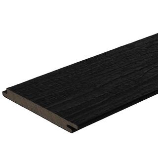 NewTechWood All Weather System 5.5 in. x 72 in. Composite Siding Board in Shou Sugi Ban US09-6-SSG