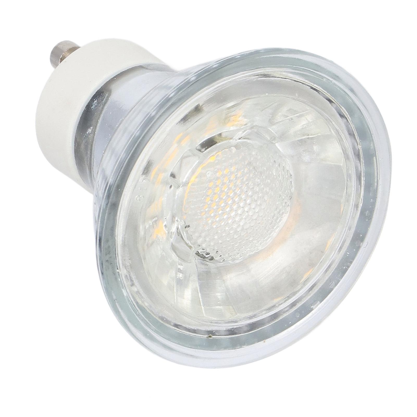 GU10 Light Bulb 5W LED COB Lamp Bulb Brightness Adjustable Spot Light Bulb for Bedroom Office 220arm White Light 3000K