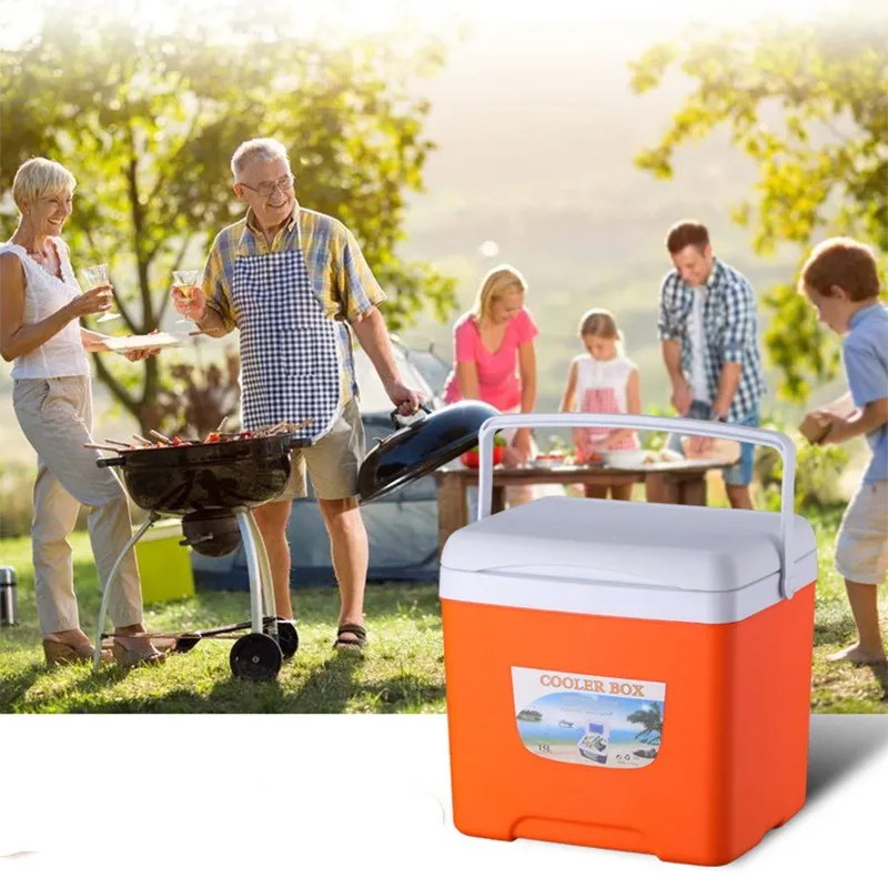 Camping Ice Cooler Box  Portable Outdoor can picnic cooler lunch bags fishing beach travel