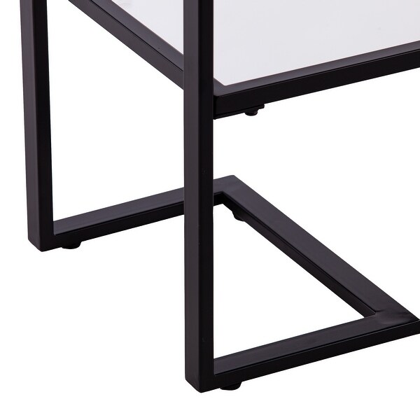 SEI Furniture Sampson Glam Narrow Console Table