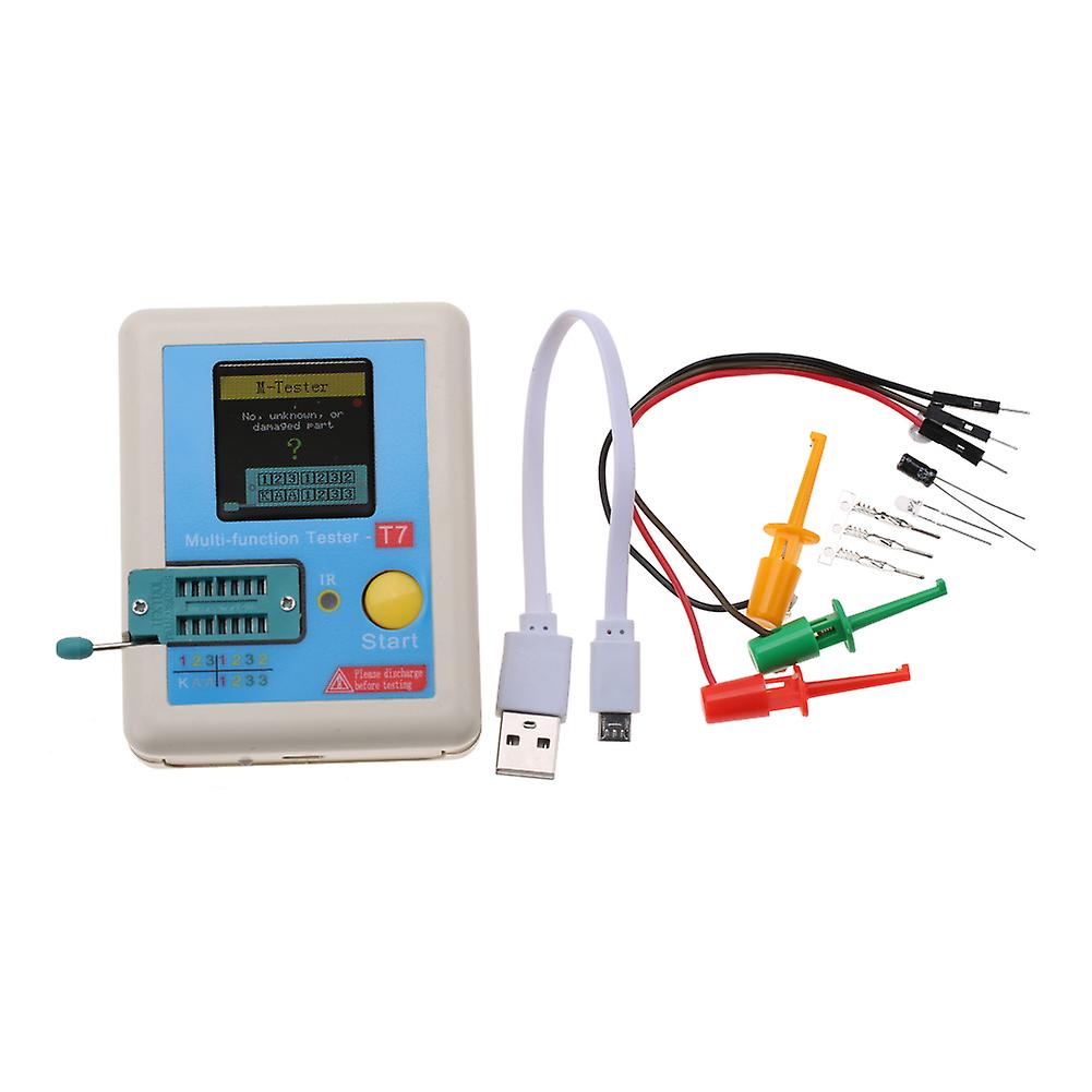 Lcr-t7 Tft Transistor Tester Full Color Graphic Display Multifunction Test