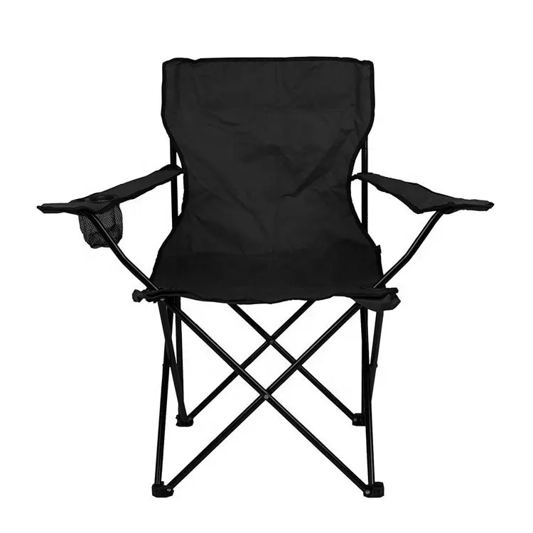 Camping beach chair With Arm Rest Cup Holder and Carrying and Storage Bag Quick Portable Folding Chair