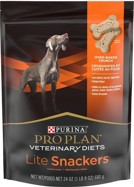 Purina Pro Plan Veterinary Diets Lite Snackers Crunchy Dog Treats