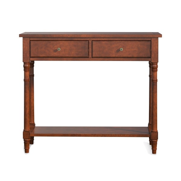 Ofir Console Table with 2 Drawers - 35.43