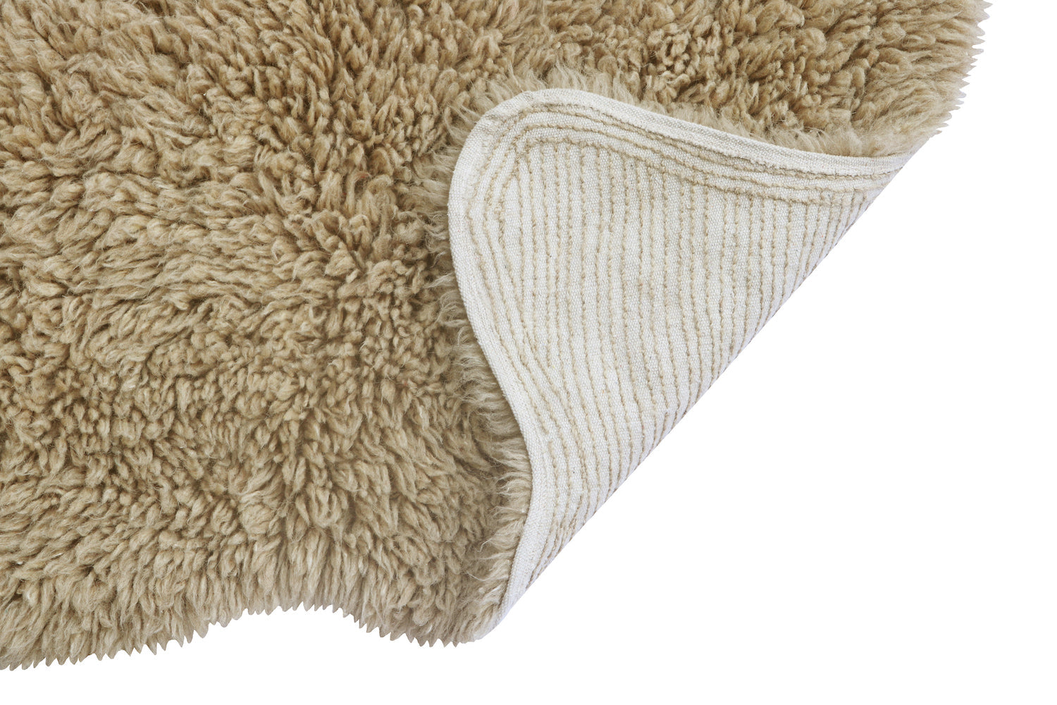 Sheep Beige Woolly Rug