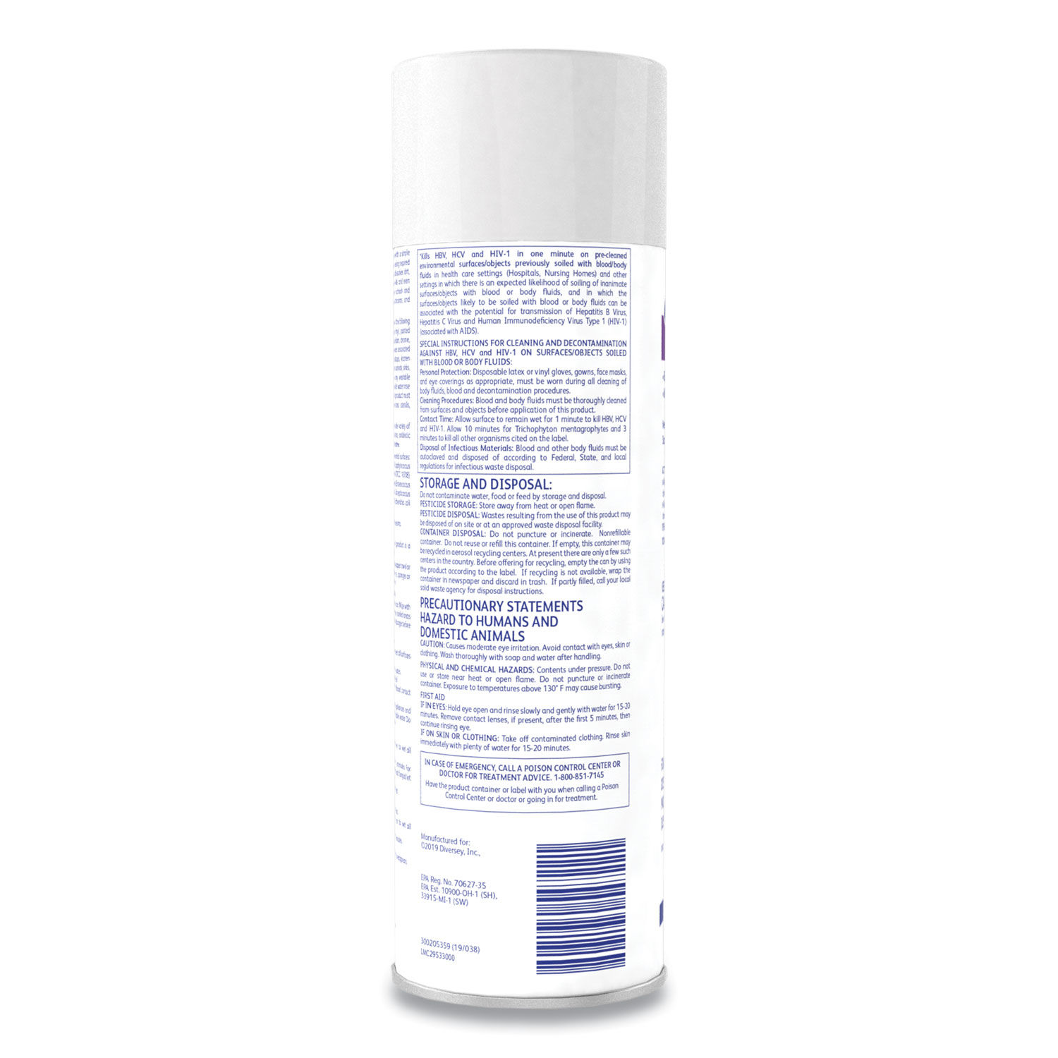 Envy Foaming Disinfectant Cleaner by Diverseyandtrade; DVO04531