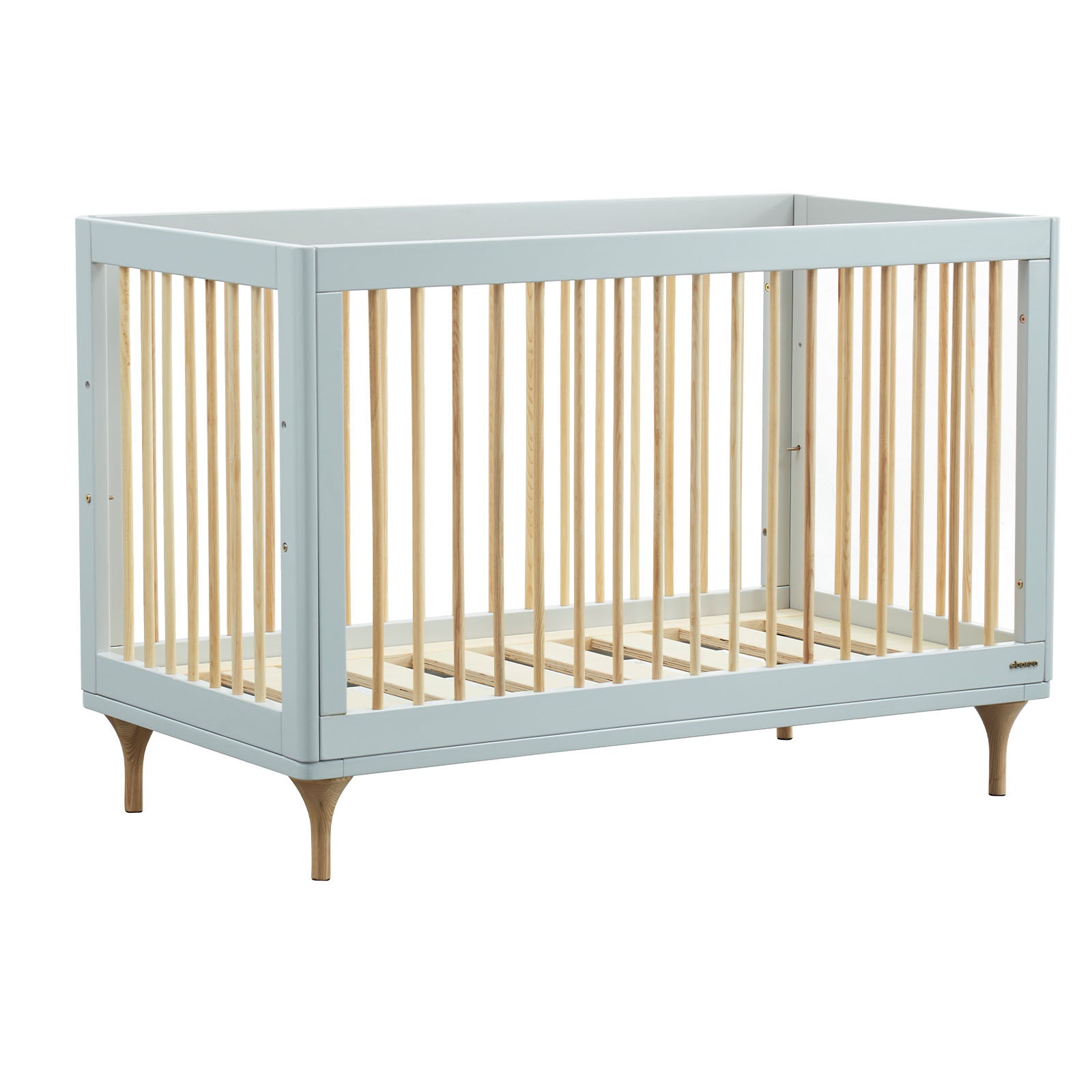 Baby Crib Et-Y003-Wh+Nat