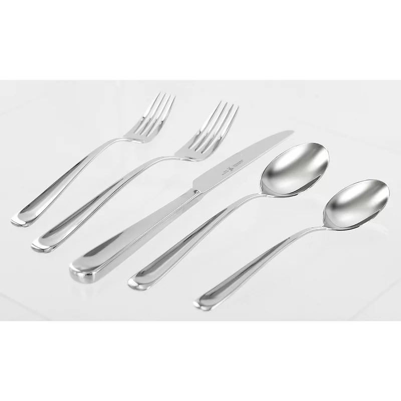 J.A. Henckels International Silvano 18/10 Stainless Steel 45-pc. Flatware Set