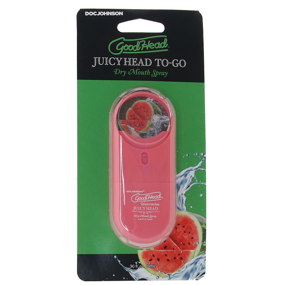 GoodHead Juicy Head Dry Mouth Spray To-Go in Watermelon