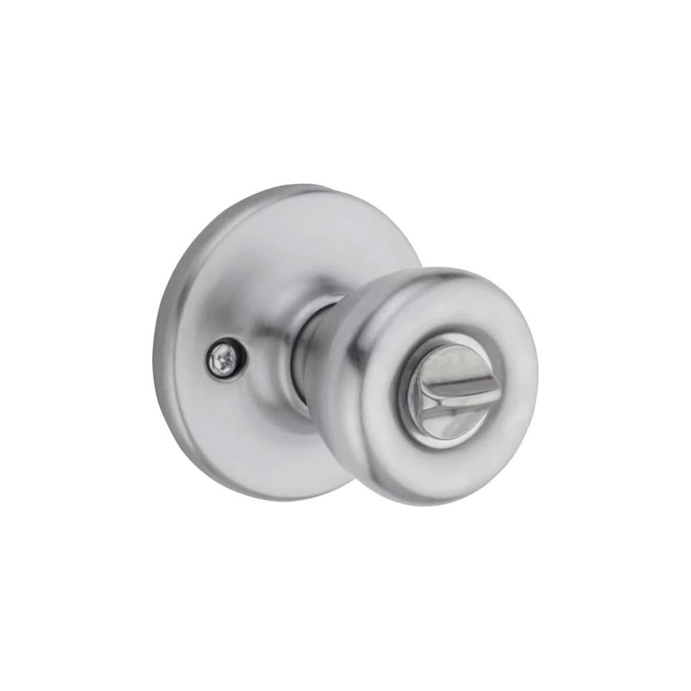 Satin Chrome Security Keyed Entry Exterior Tylo Lockset Knob