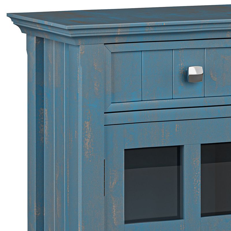 Simpli Home Acadian Distressed Entryway Storage Cabinet