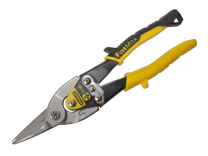 Stanley Tools Yellow Aviation Snip Straight Cut 250mm (10in) STA214563