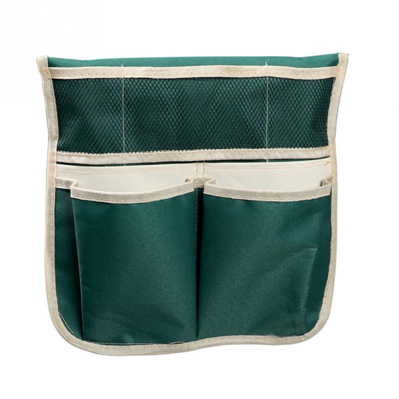 Garden Tool Pouch,Garden Kneeler Seat Side Pockets Folding Kneeler Stool Chair Cloth Bag, Portable Folding Knee Bench Storage Pocket, Only Tool Bag