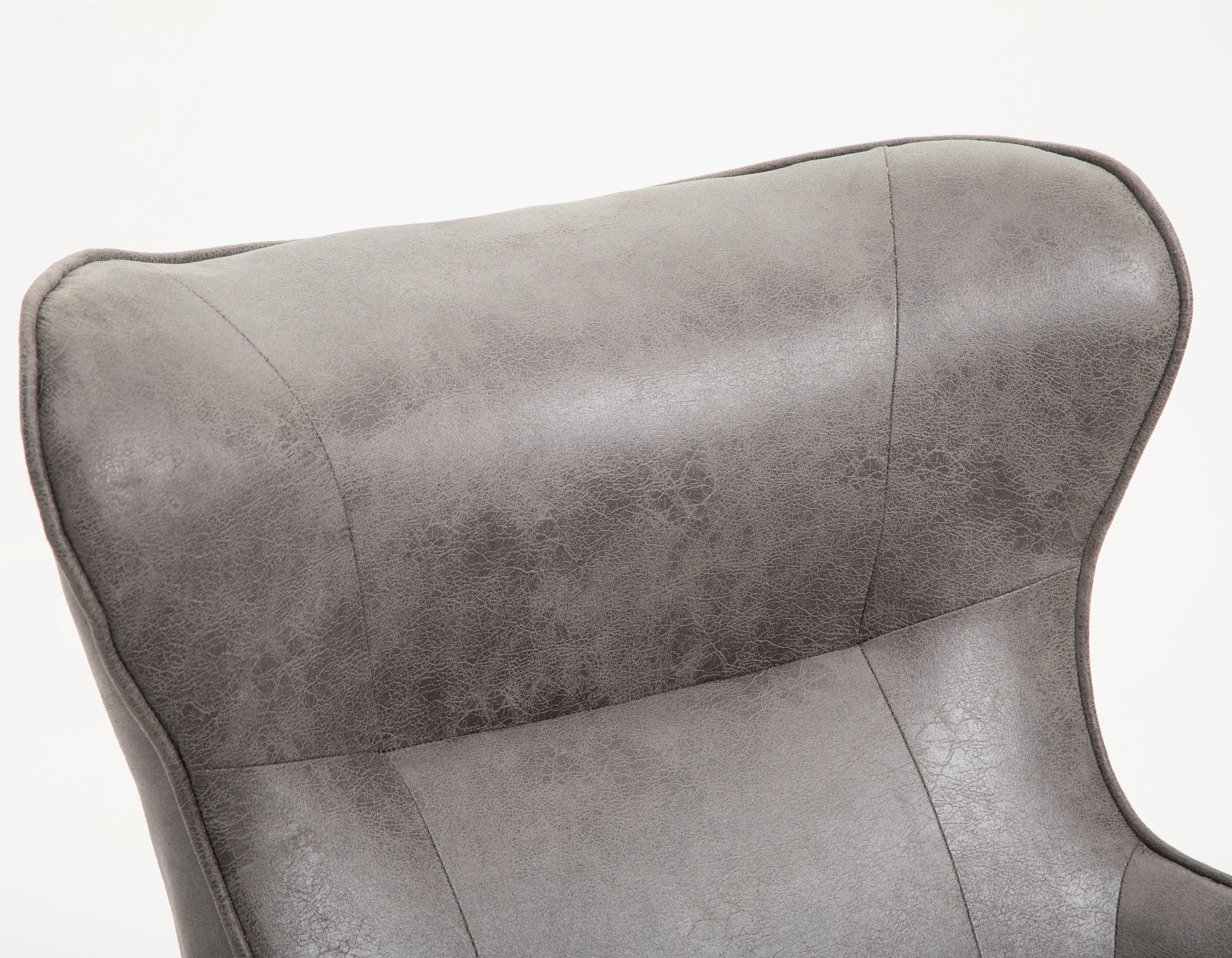 Franky Charcoal Gray Accent Chair