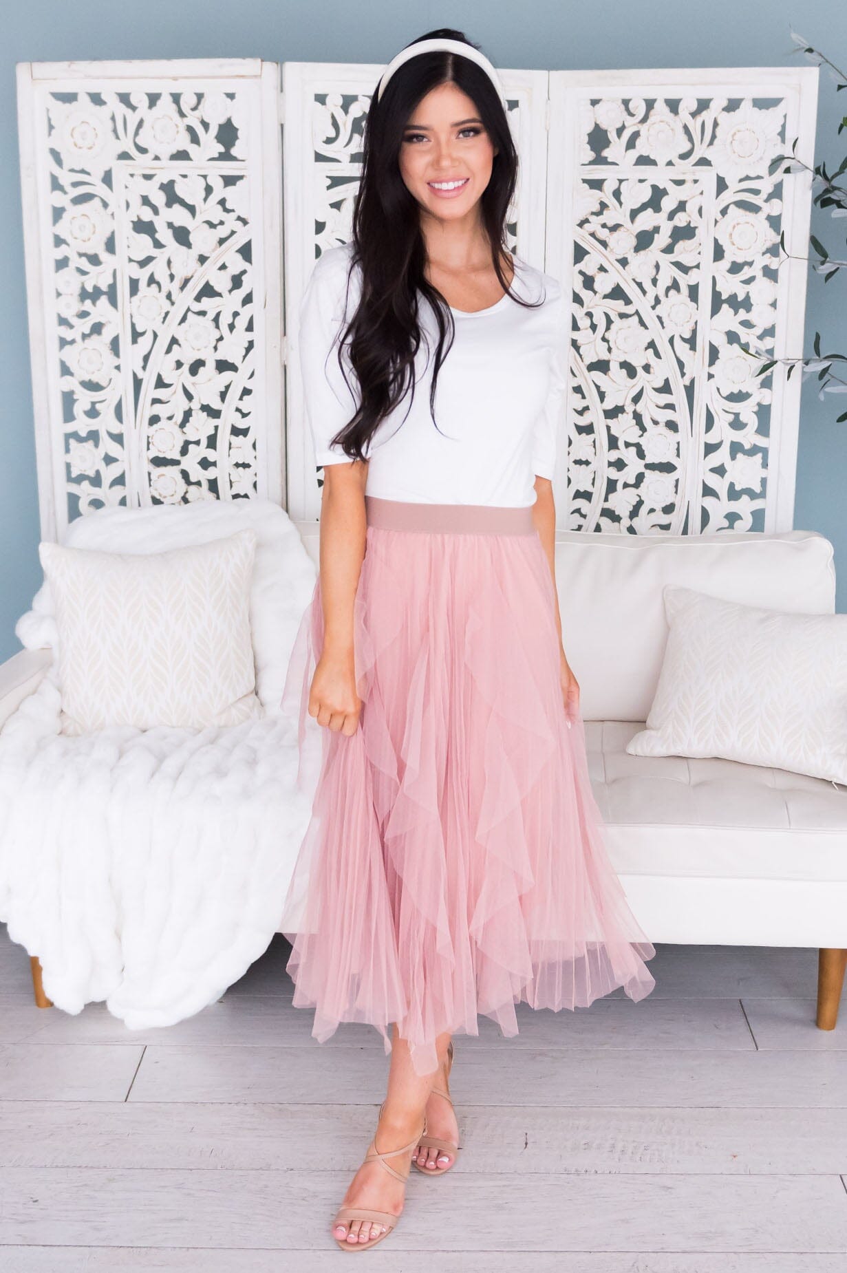 Far & Away Modest Tulle Skirt