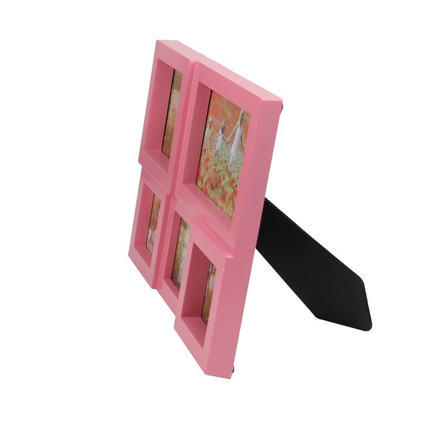 Pink Multi sized Puzzled Collage Photo Picture Frame Wall Decoration