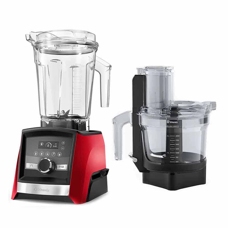 Vitamix A3500 Blender and Food Processor Attachment Bundle