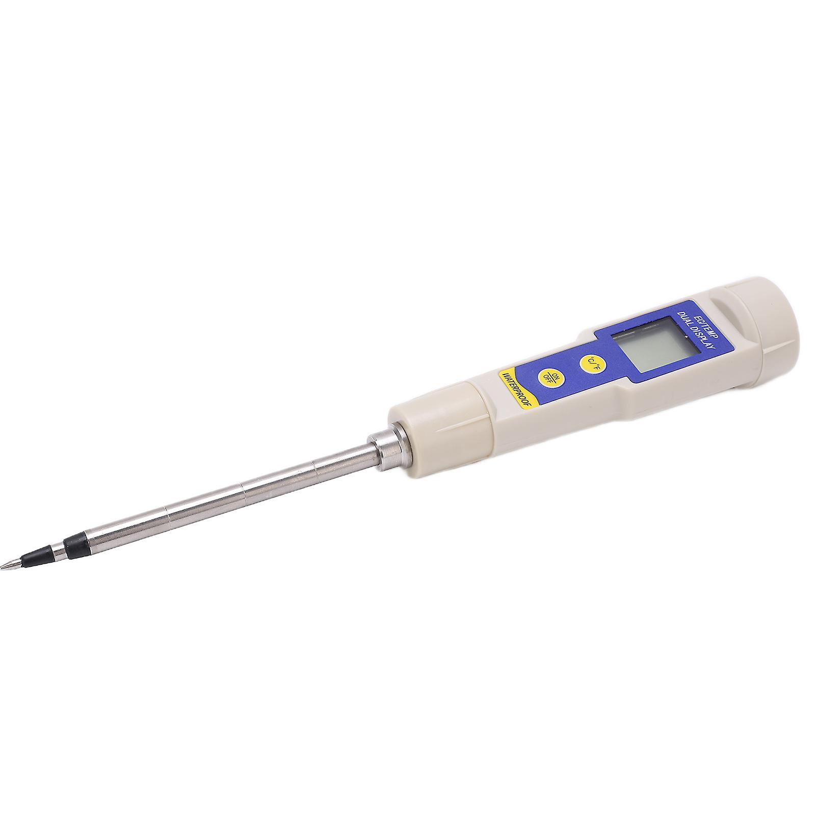 Ec315 Portable Soil Tester Ec Temperature Meter With Lcd Screen / Switch For Gardens Orchards