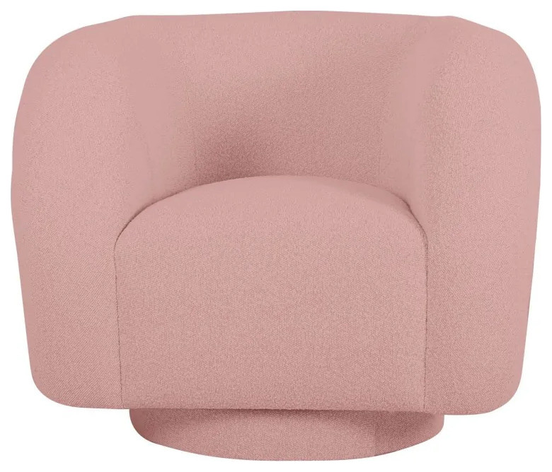 Mark Modern Pink Sherpa Accent Chair   Contemporary   Armchairs And Accent Chairs   by V.S.D Furniture  Houzz