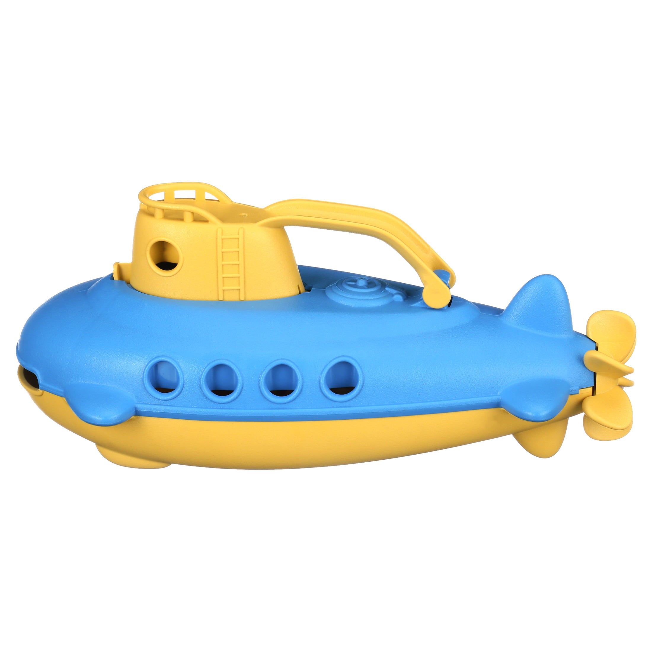 Green Toys Submarine Bath Toy， Yellow Cabin