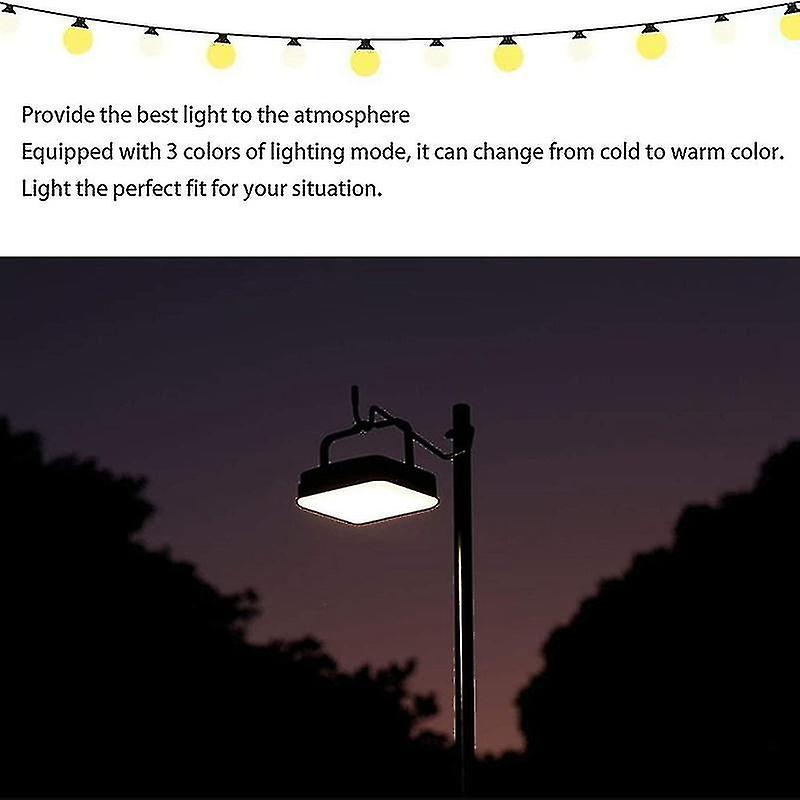 Camping Light Fishing Emergencies Hanging Lantern With Power Bank Function Waterproof Led Camping La