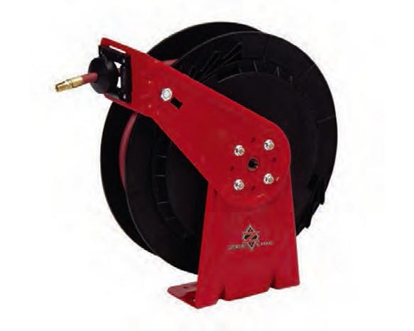 National Spencer 1/4 Inch x 25 Foot Low Pressure Air/Water Hose Reel - 1496NS