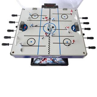 Hathaway Breakaway Dome Hockey Table with E-Z Grip Handles and LED Scoring Unit BG5003