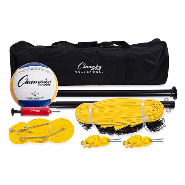 Champion Sports Tournament Series Outdoor Volleyball Complete Set