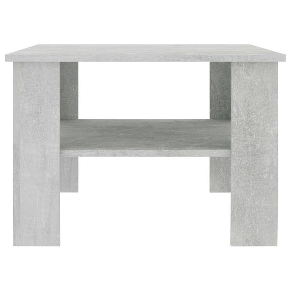 vidaXL Coffee Table Concrete Gray 23.6