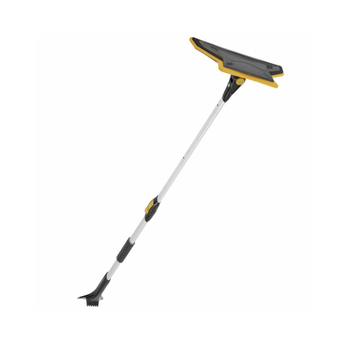 AMES COMPANIES， THE/SNOW TOOLS ABTT5212 Telescopic Auto Snow Brush， EVA Foam， 36-52-In.