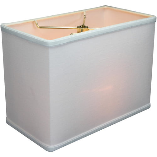 Home Concept Contemporary White Rectangular Lamp Shade