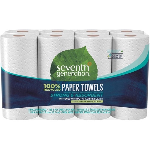 Seventh Generation 100% Recycled Paper Towels  SEV13739CT