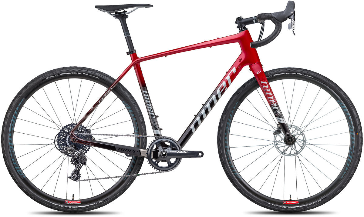 Niner RLT 9 RDO 700c - 2 Star - Apex - Blood Red-Silver - 2022