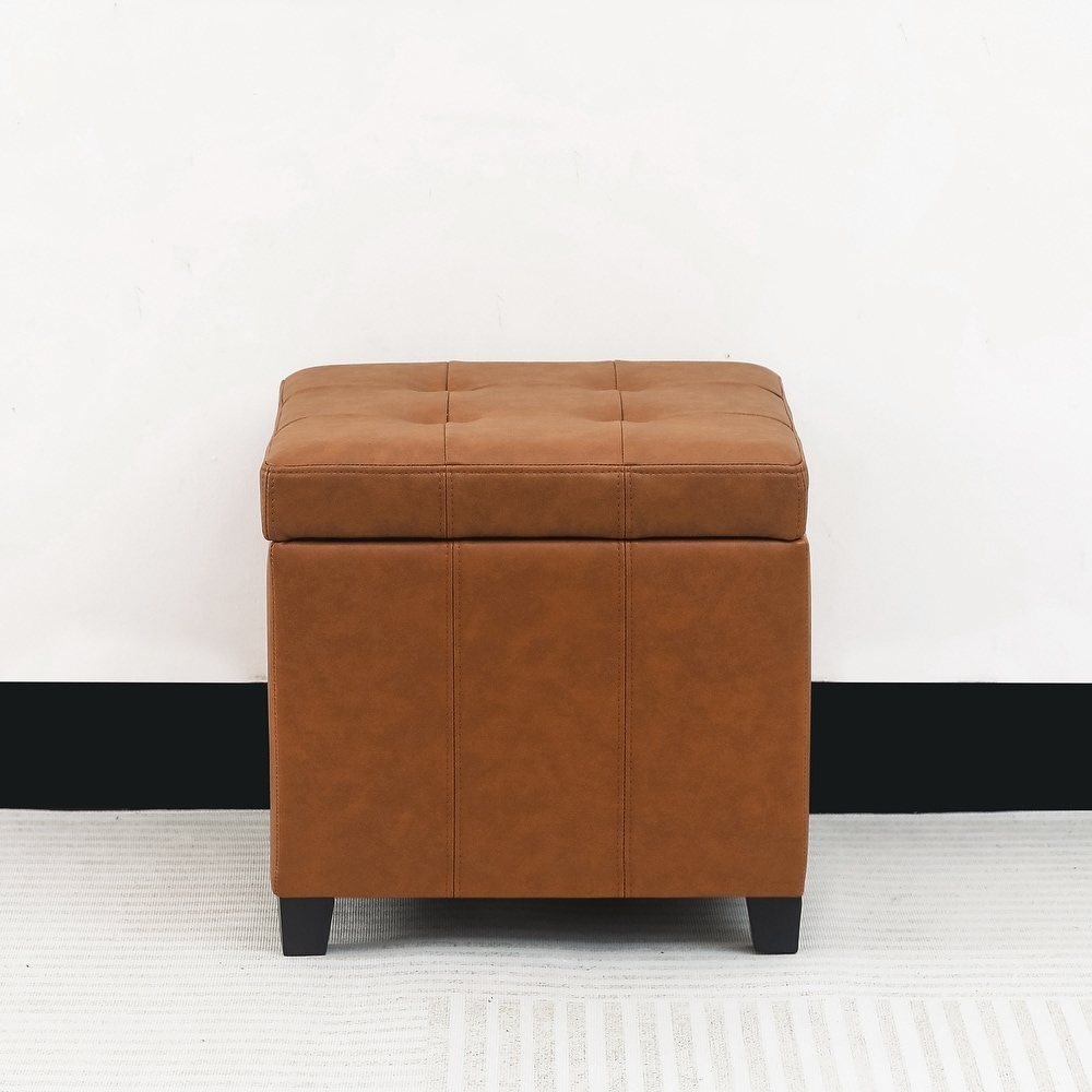 Adeco Storage Ottoman 18\