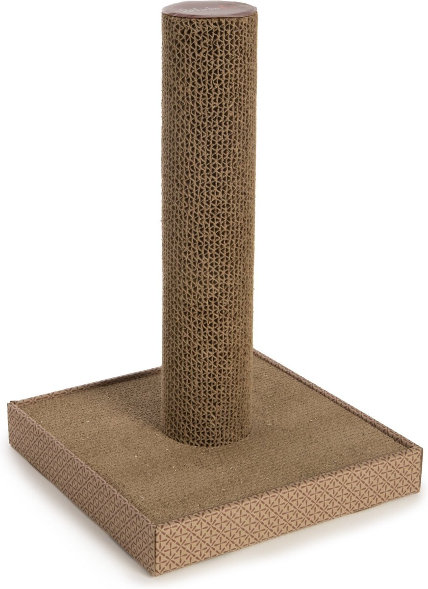 Petlinks Scratcher's Choice Pillar Tower Cat Scratcher Toy with Catnip