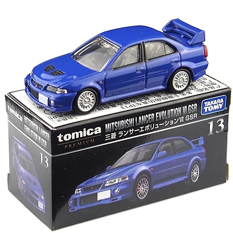 Takara Tomy Car Model Toy Mitsubishi Lancer Evolution Vi Gsr Blue