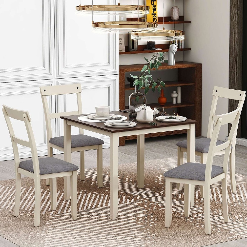 Square Dining Table Set for 4   35\