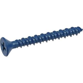 14 in. x 6 in. Flat Head Phillips Concrete Screw (100-Pack) 375285