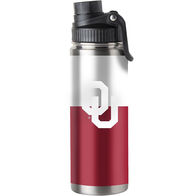 Oklahoma Sooners 21oz. Twist Top Stainless Bottle