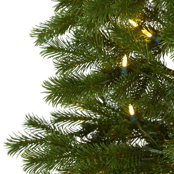 6.5' Big Sky Spruce Christmas Tree with 200 Clear LED and 265 Branches