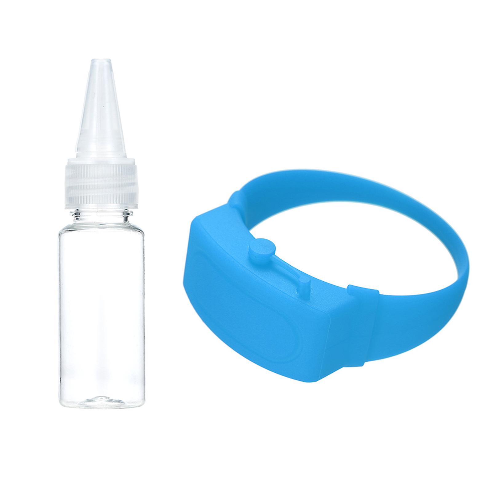 1 Silicone Bracelet 1 20ml Bottle Blue