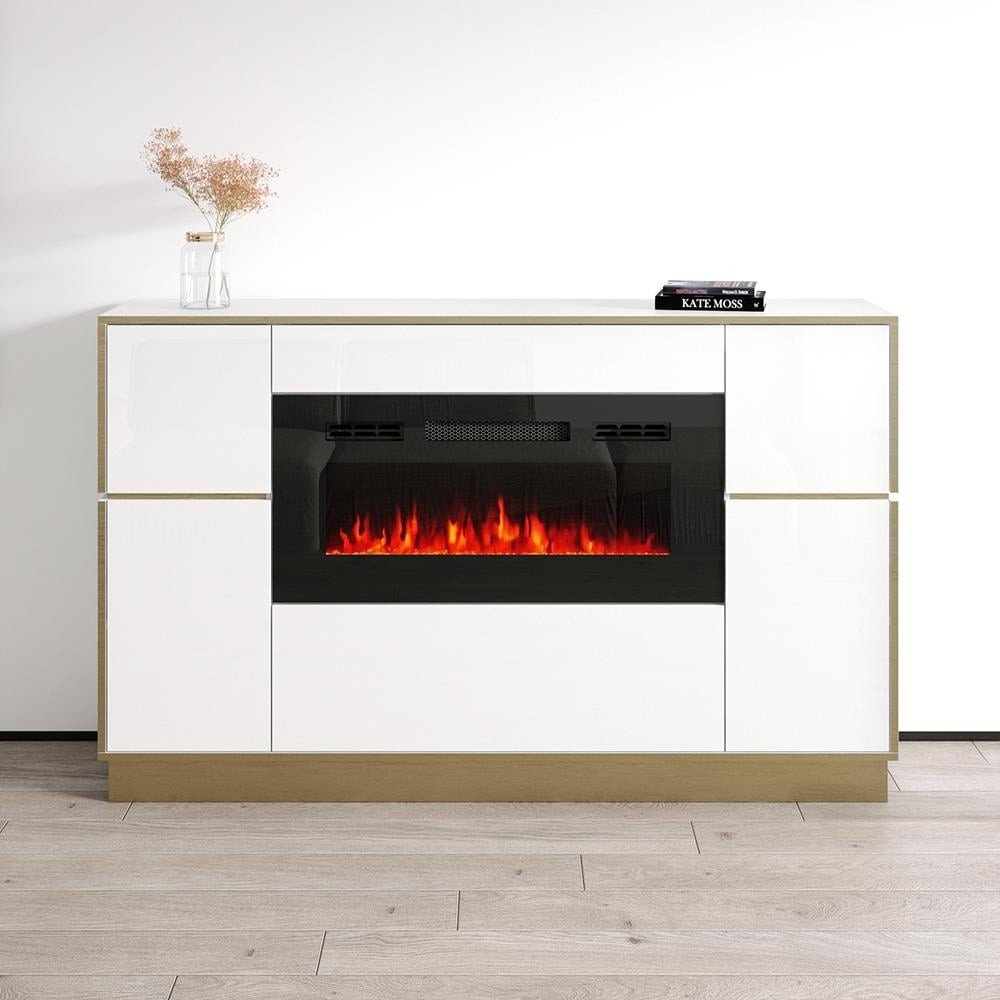 Odessa BL EF Fireplace Sideboard