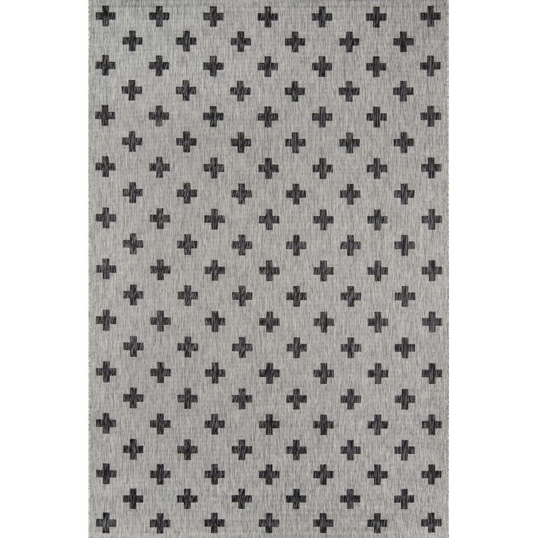 Umbria Charcoal Indoor/Outdoor Rug