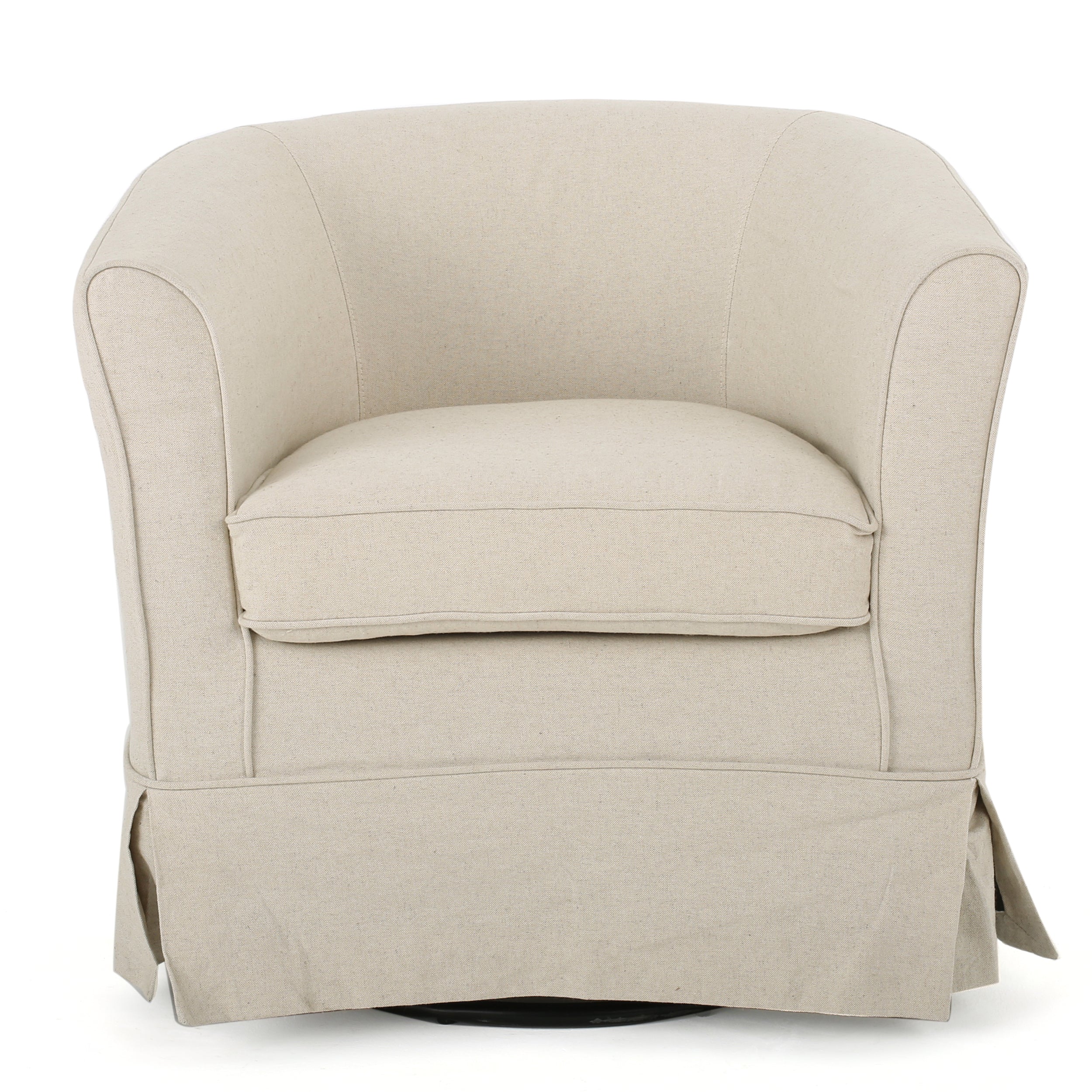 Malie Tub Design Swivel Club Chair