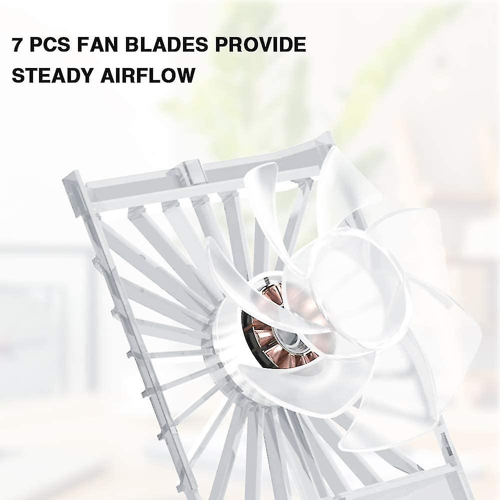 Mini Handheld Fan Portable， Desk Fan Pull-out Foldable， Personal Recharable Fan Ful Flow， Pocket Fan Of 3 Speed For Women， Compatible For Of